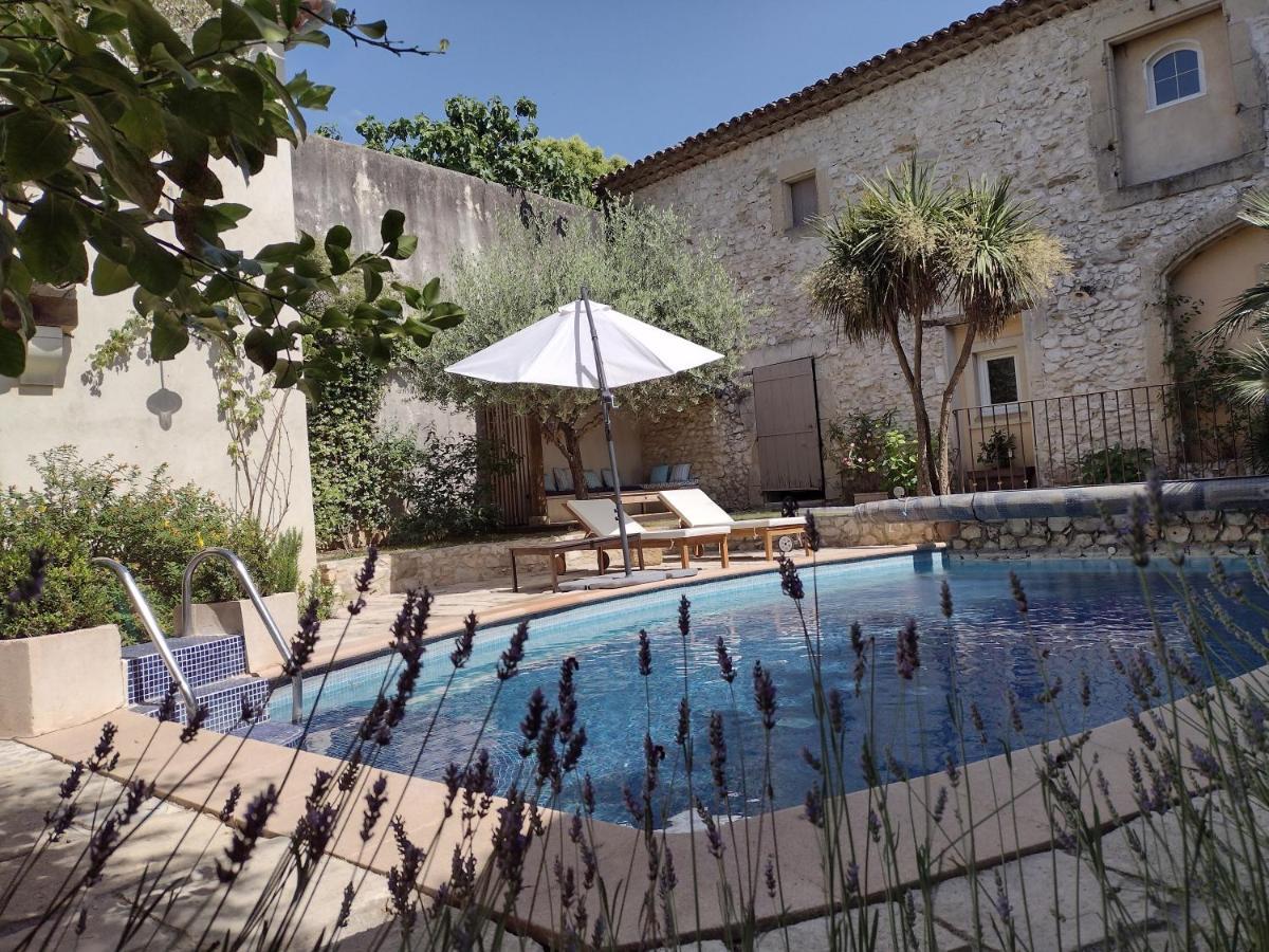 La Maison Des Autres, Piscine Chauffee, Chambres D'Hotes Proches Uzes, Nimes, Pont Du Gard Saint-Genies-de-Malgoires Экстерьер фото